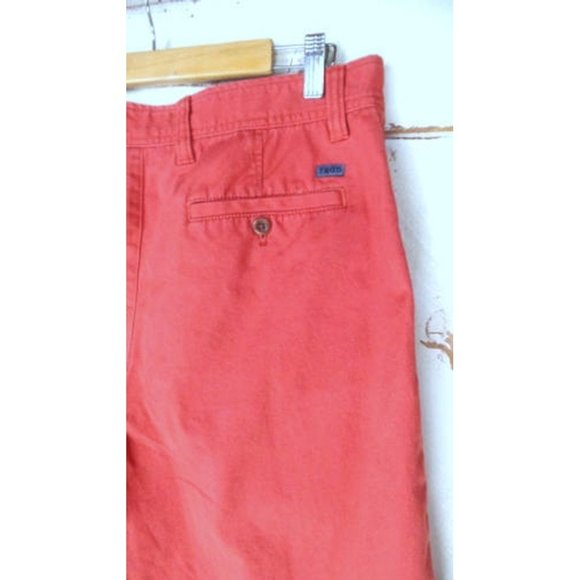 IZOD peach salmon colored cotton shorts - 34 - Picture 5 of 7